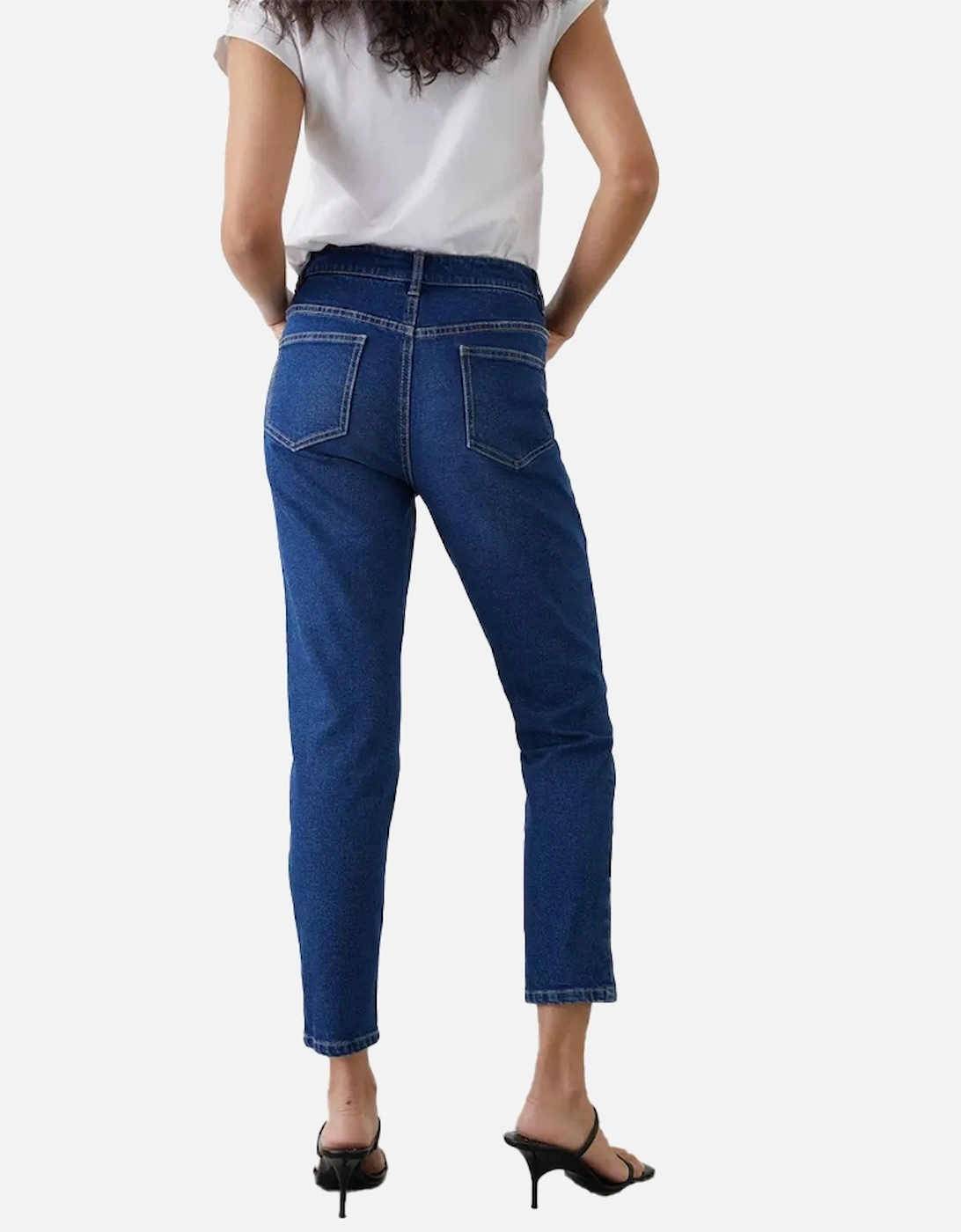 Womens/Ladies Comfort Slim Mom Jeans