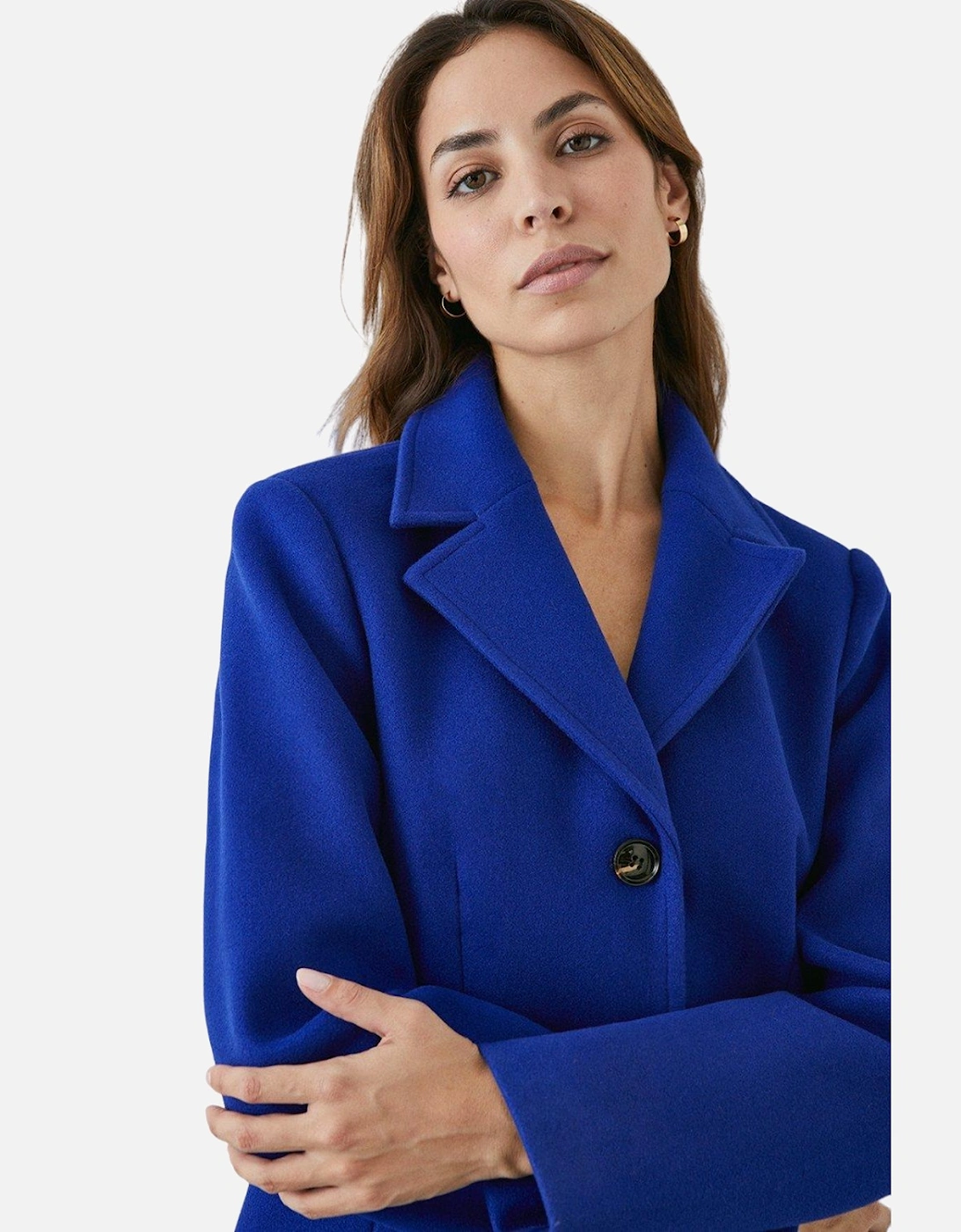 Womens/Ladies Single-Breasted Tailored Coat