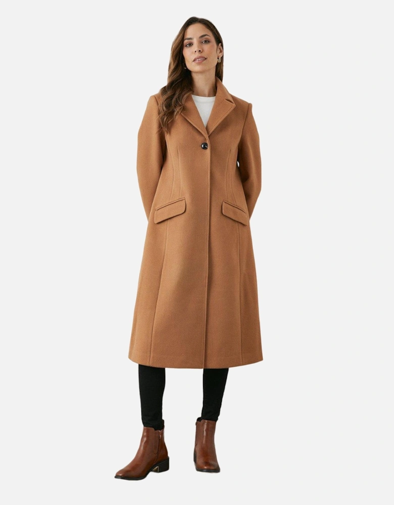 Womens/Ladies Single-Breasted Tailored Coat