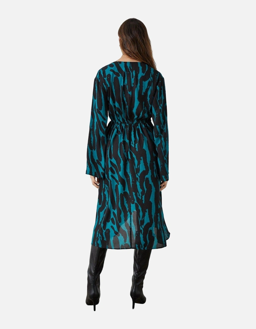 Womens/Ladies Abstract Wrap Dress