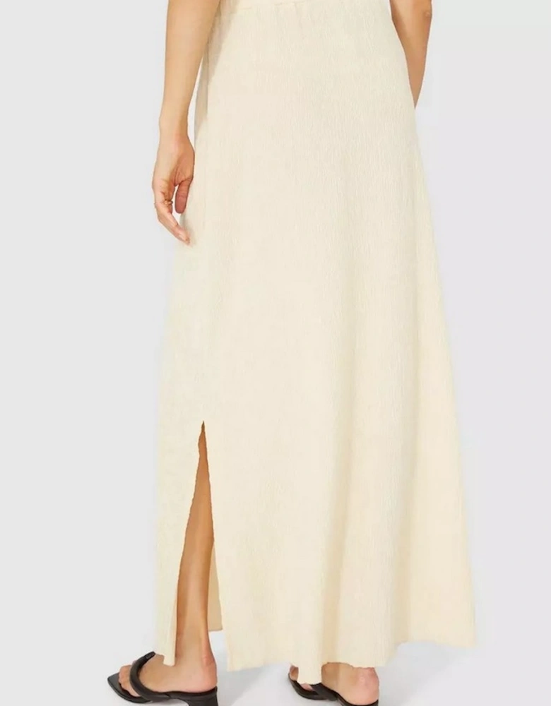 Womens/Ladies Textured Maxi Skirt