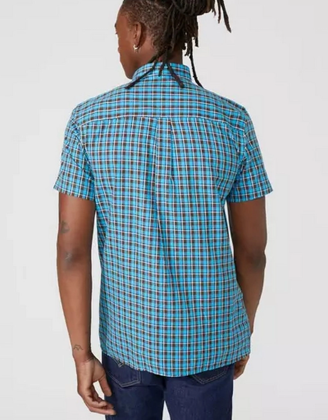 Mens Double Checked Shirt