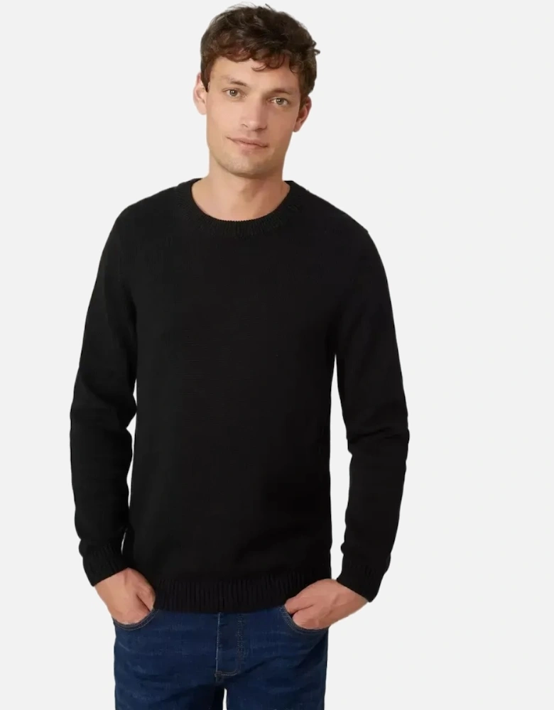 Mens Premium Cotton Crew Neck Jumper