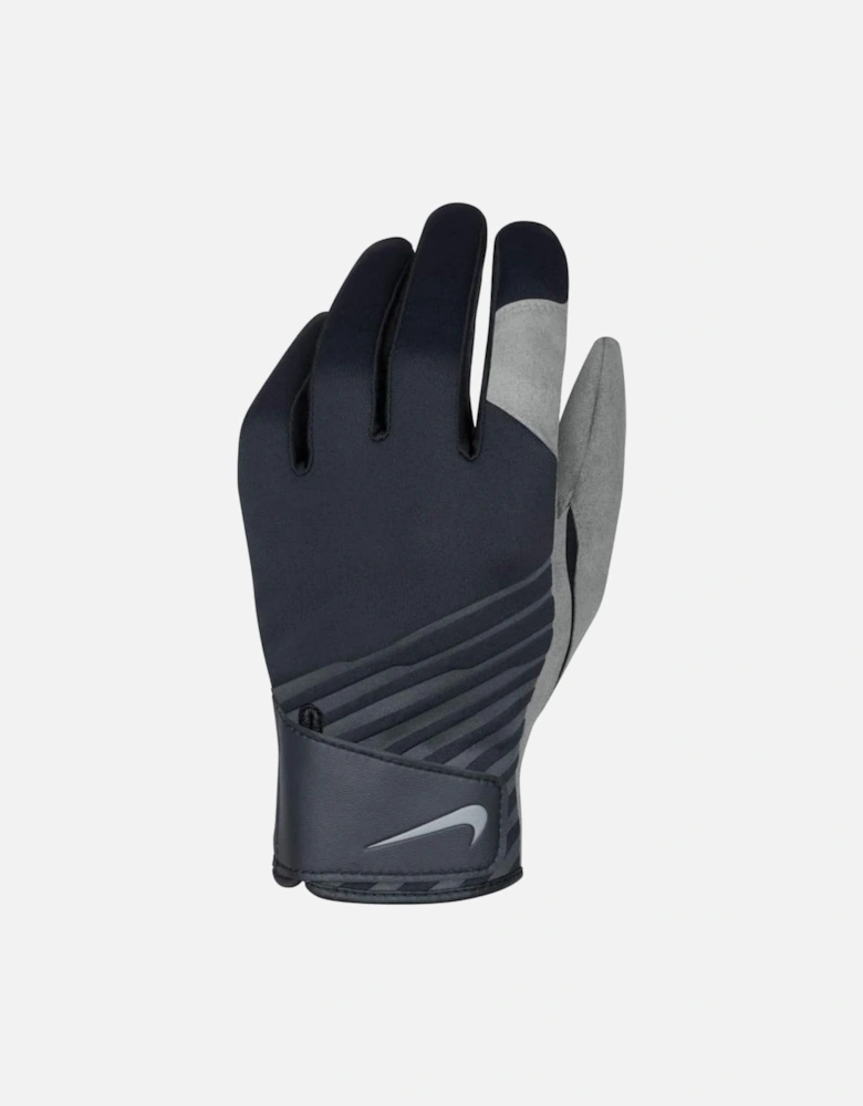 Mens Faux Suede Winter Gloves