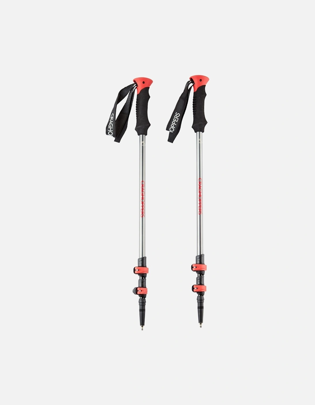 Craghoppers Men's Craghoppers Venture Trekking Poles (Pack Of 2) - Red