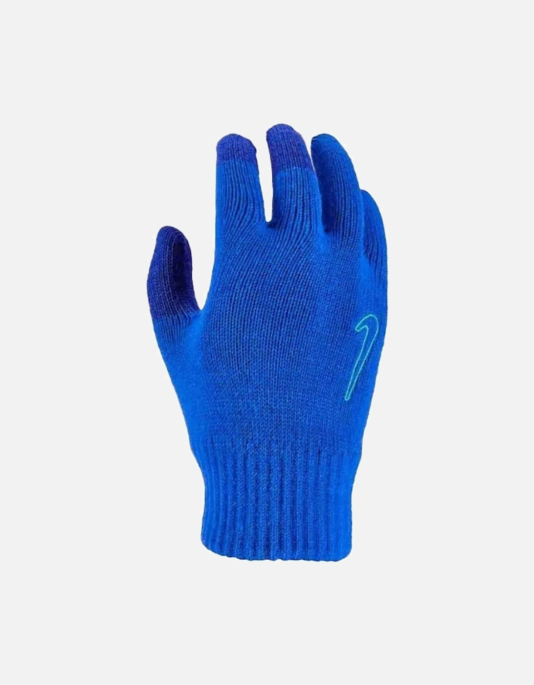 Mens Knitted Swoosh Winter Gloves, 3 of 2