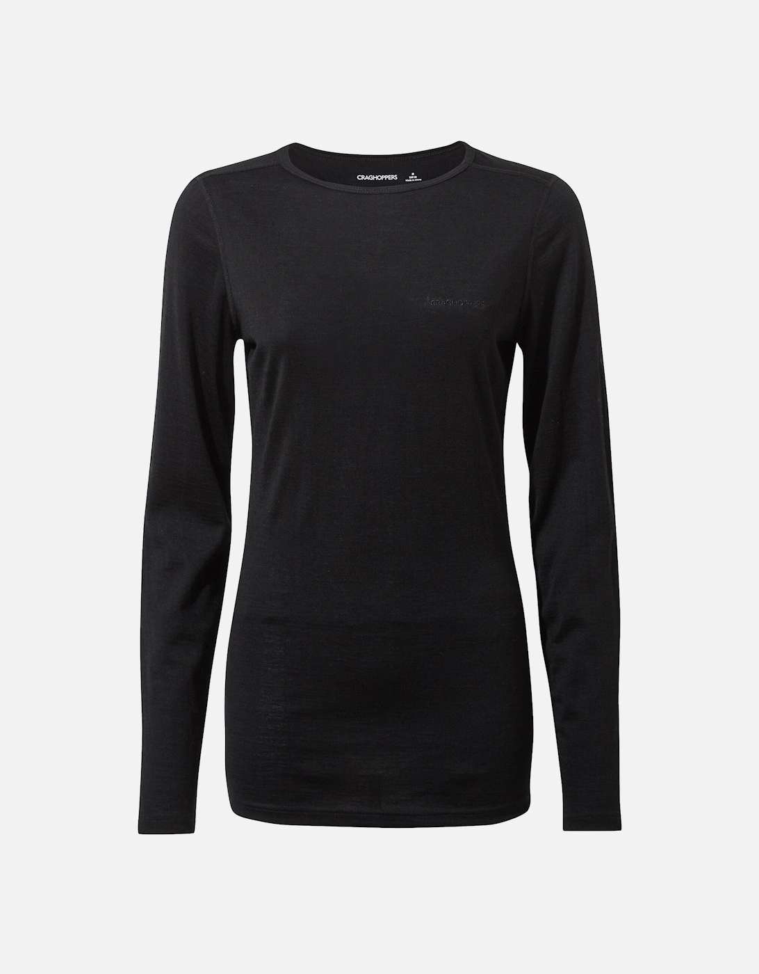 Womens/Ladies Merino Crew Neck Long Sleeve Baselayer II Top, 6 of 5