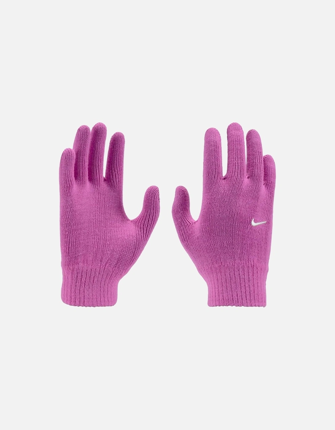 Unisex Adult TG 2 Playful Knitted Swoosh Gloves, 2 of 1