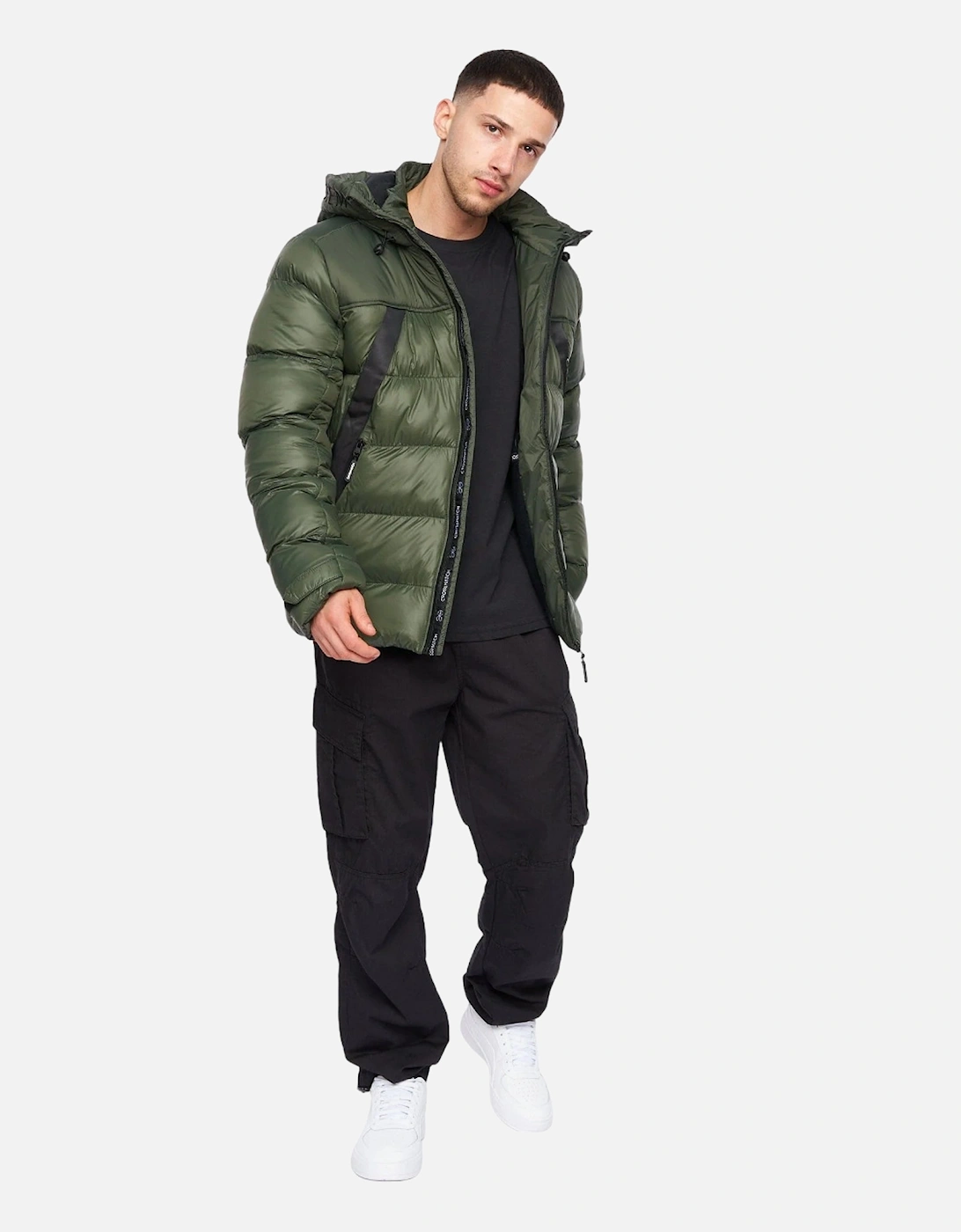 Mens Craystore Hooded Puffer Jacket