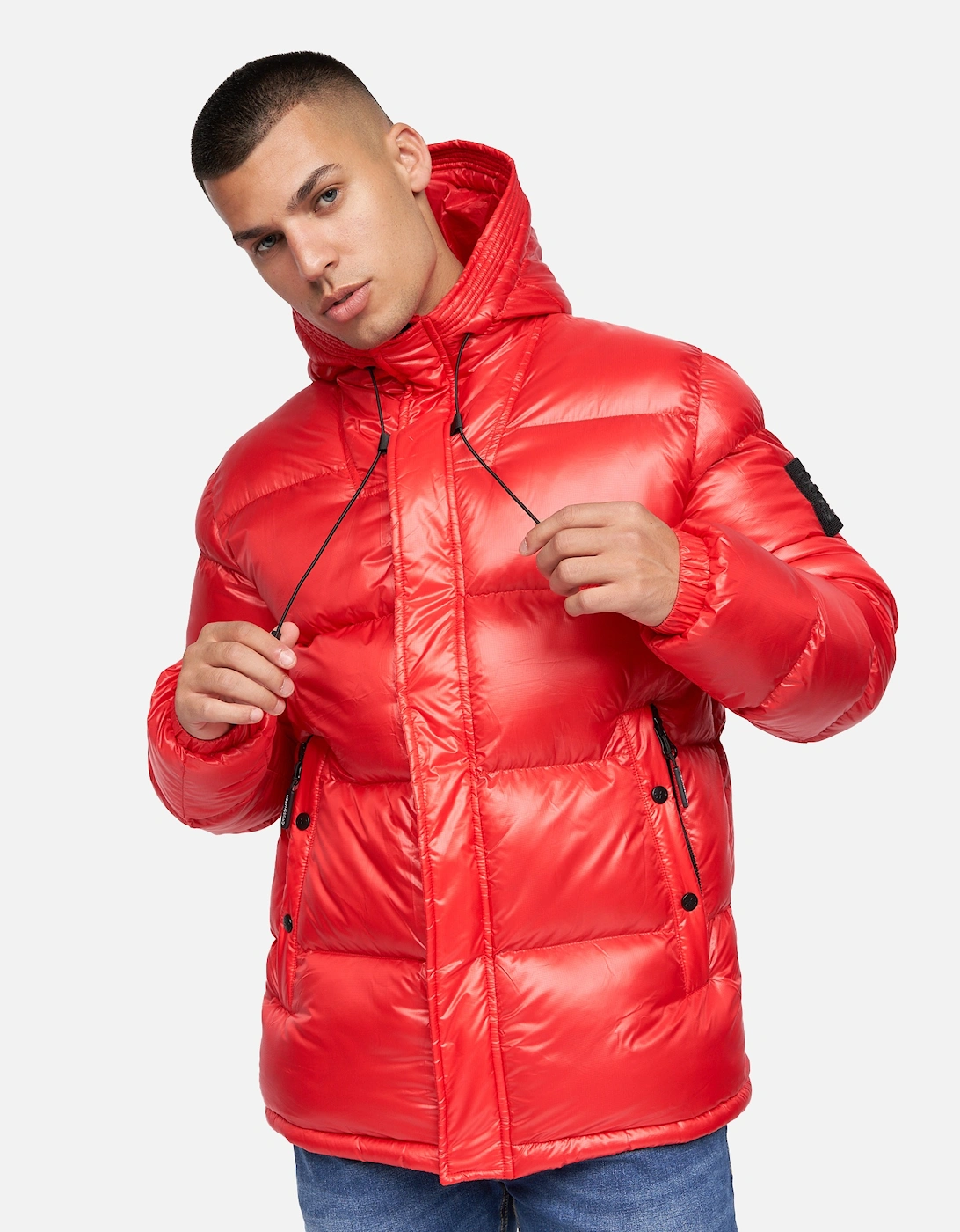 Mens Crosswell High Shine Jacket, 6 of 5