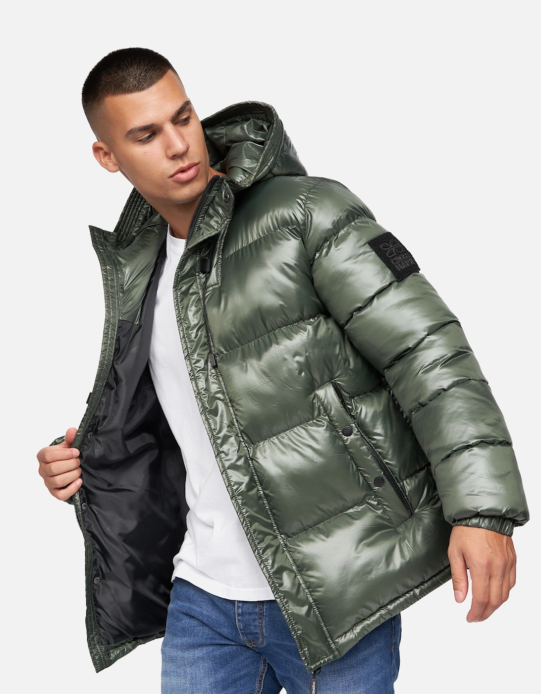 Mens Crosswell High Shine Jacket