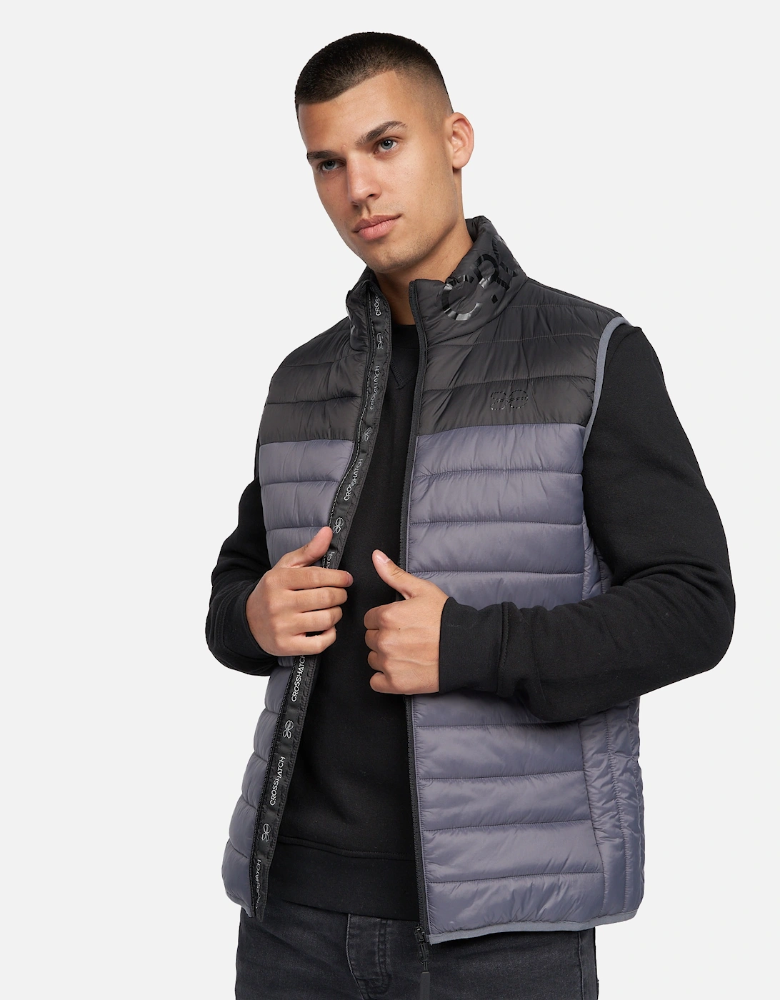 Mens Presnell High-Neck Gilet