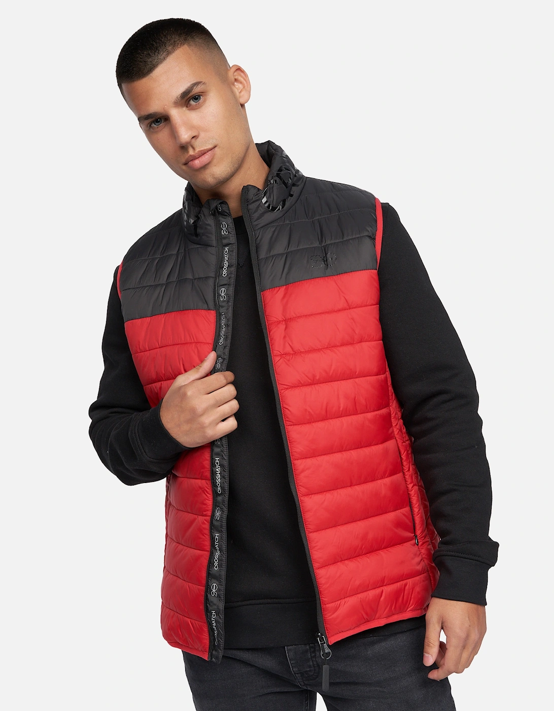 Mens Presnell High-Neck Gilet