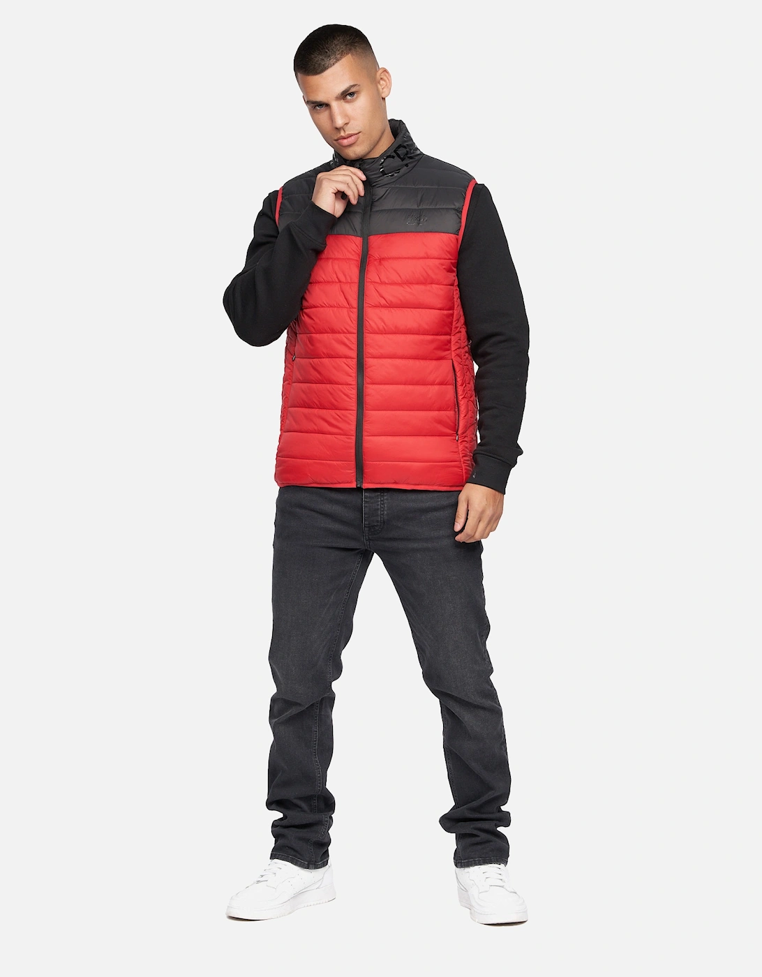 Mens Presnell High-Neck Gilet