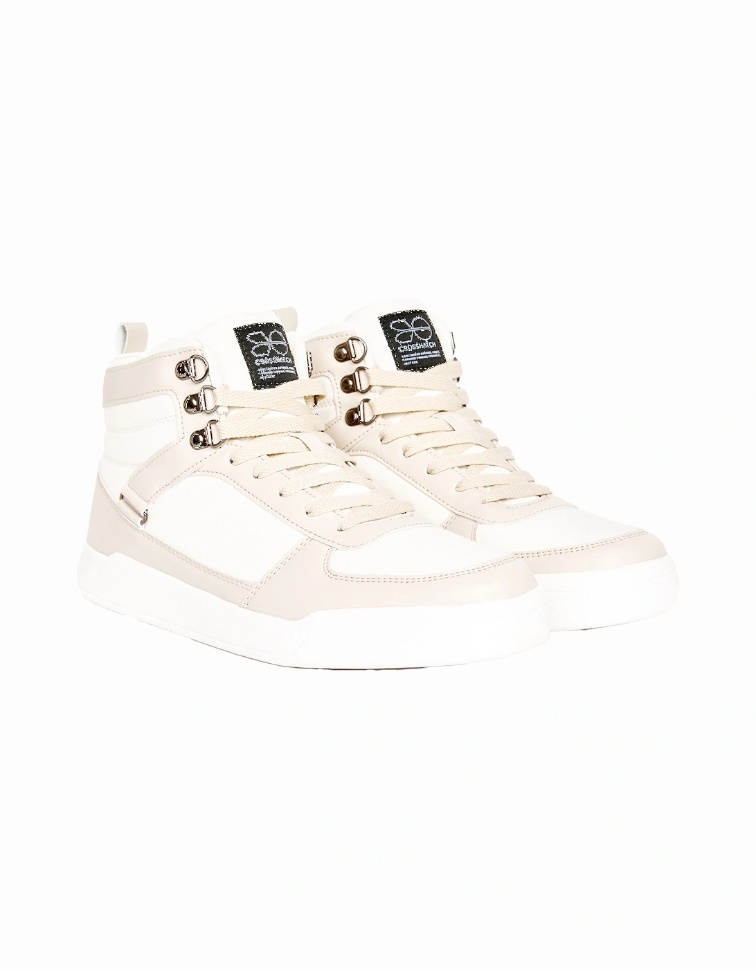 Crosshatch Mens Fellmarsh Suede High-top Trainers