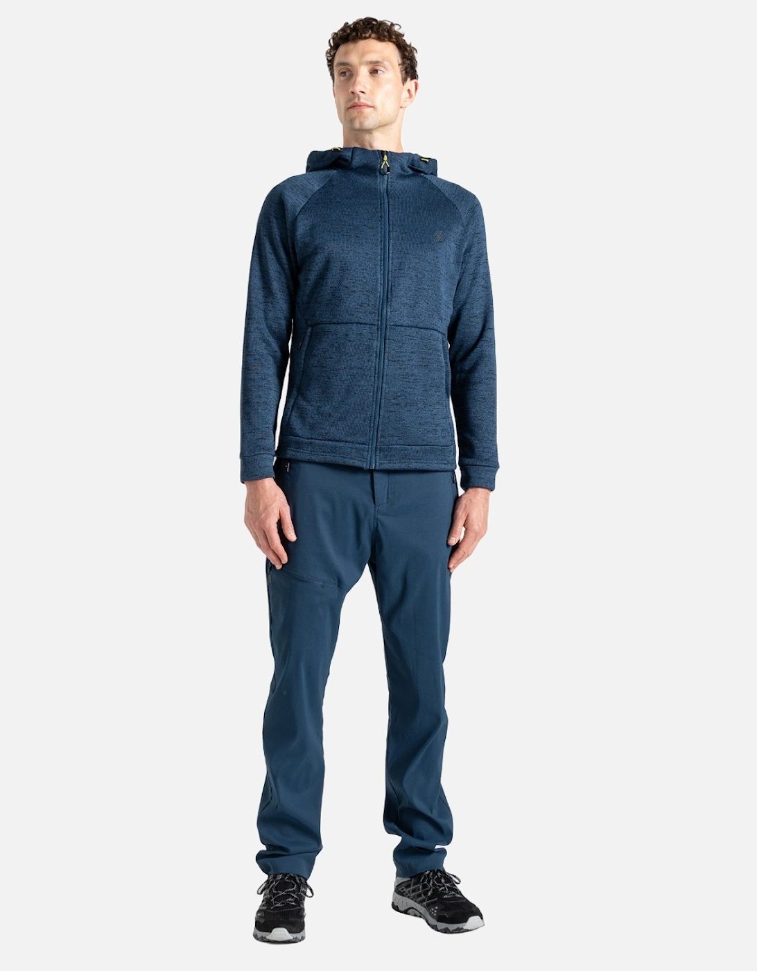 Mens Shielding Fleece Hooded Jacket