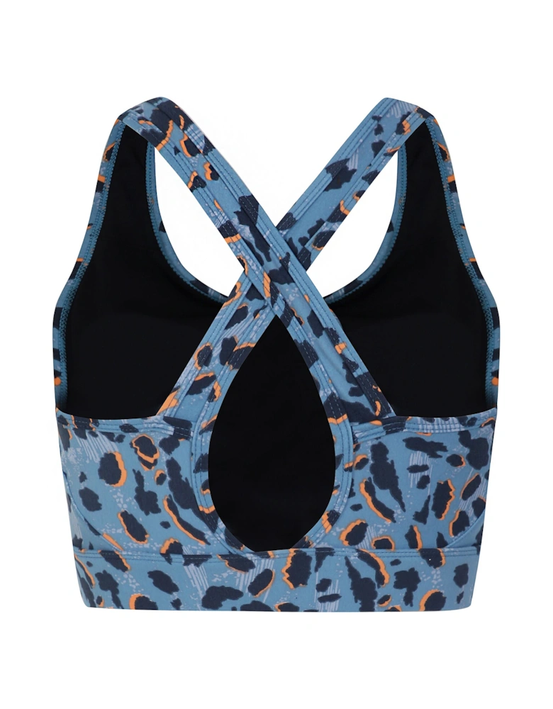 Womens/Ladies Swift II Animal Print Sports Bra