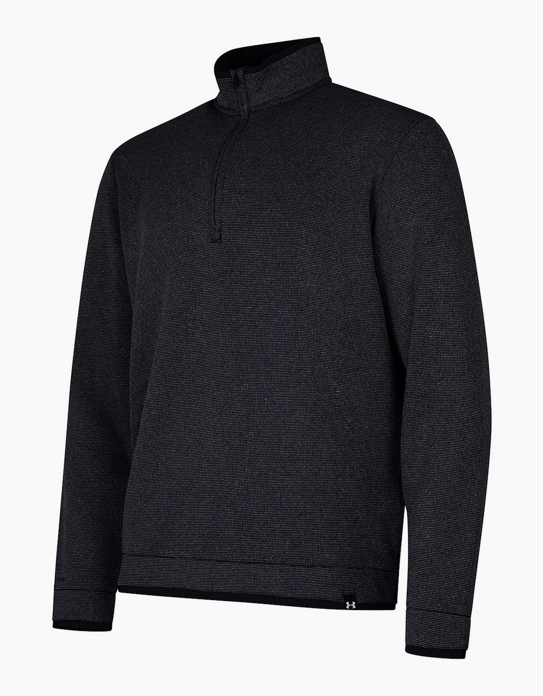 Under Armour Men's Black Quarter Zip Fleece Top - : Xxl