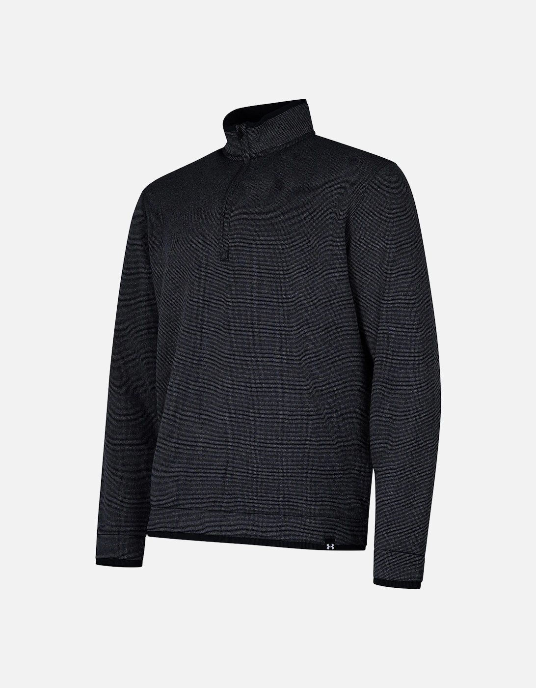 Mens Quarter Zip Fleece Top, 4 of 3