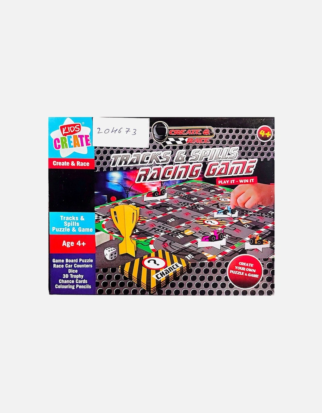 Tracks & Spills Board Game, 2 of 1
