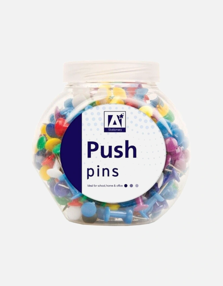 Contrast Push Pins (Pack of 175)