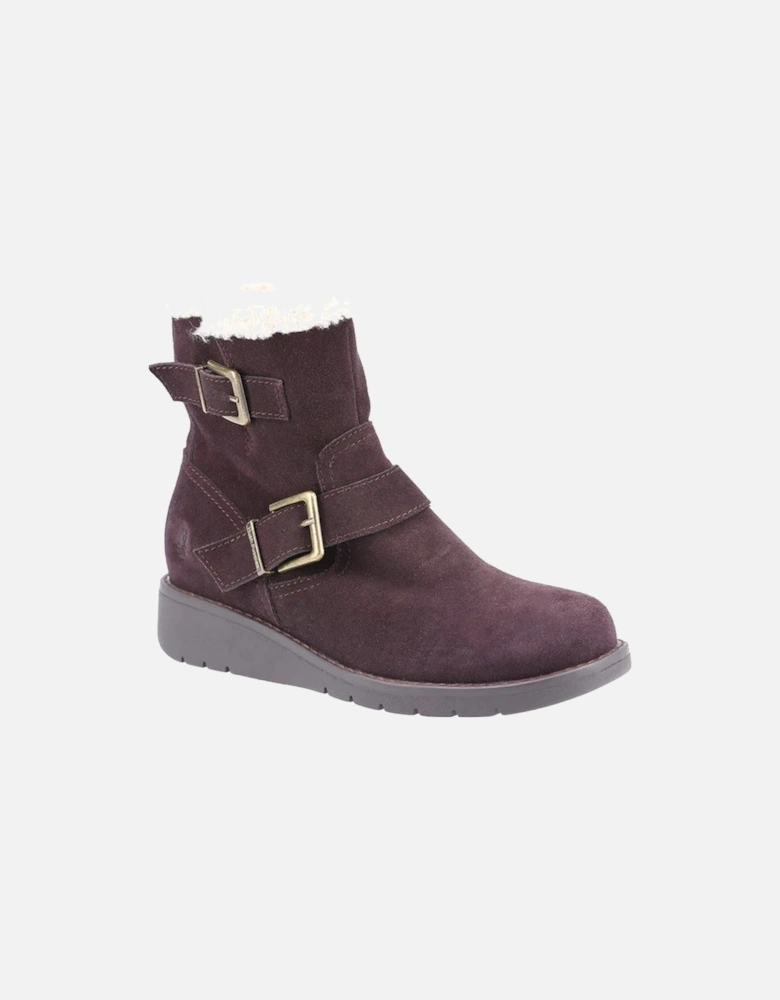 Womens/Ladies Lexie Suede Ankle Boots