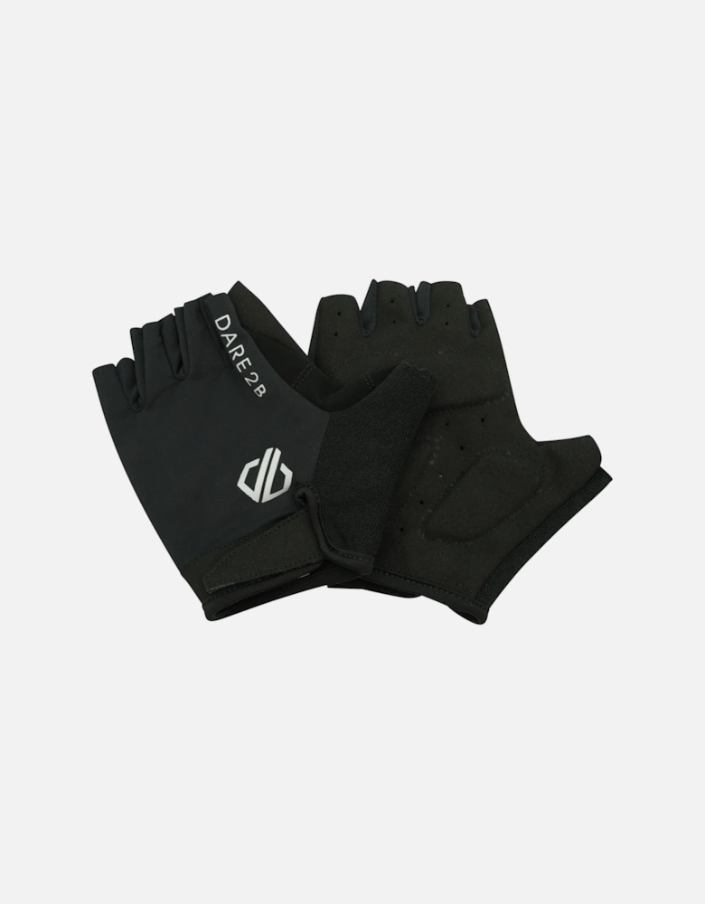 Mens Pedal Out Fingerless Suede Gloves