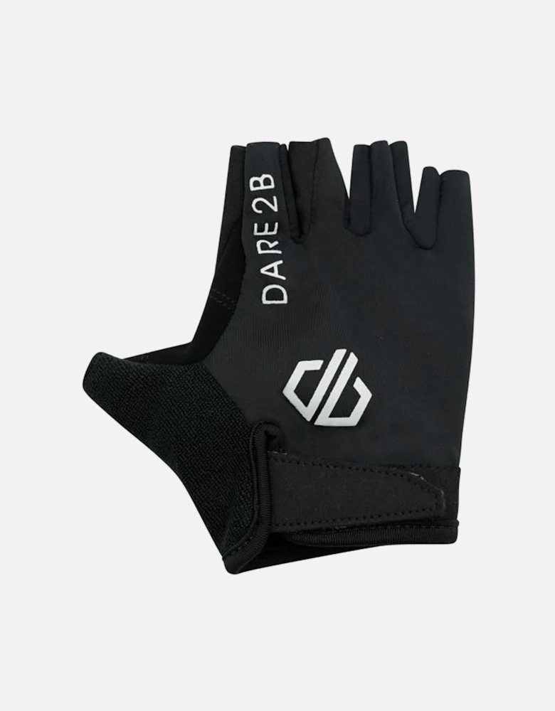 Mens Pedal Out Fingerless Suede Gloves