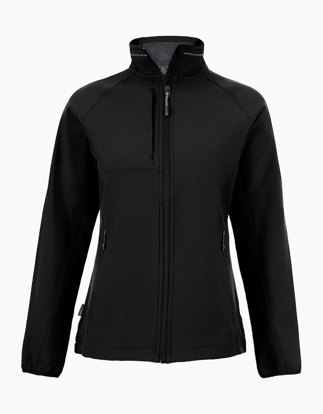 Craghoppers Women's Black / Expert Basecamp Soft Shell Jacket - Size: 8