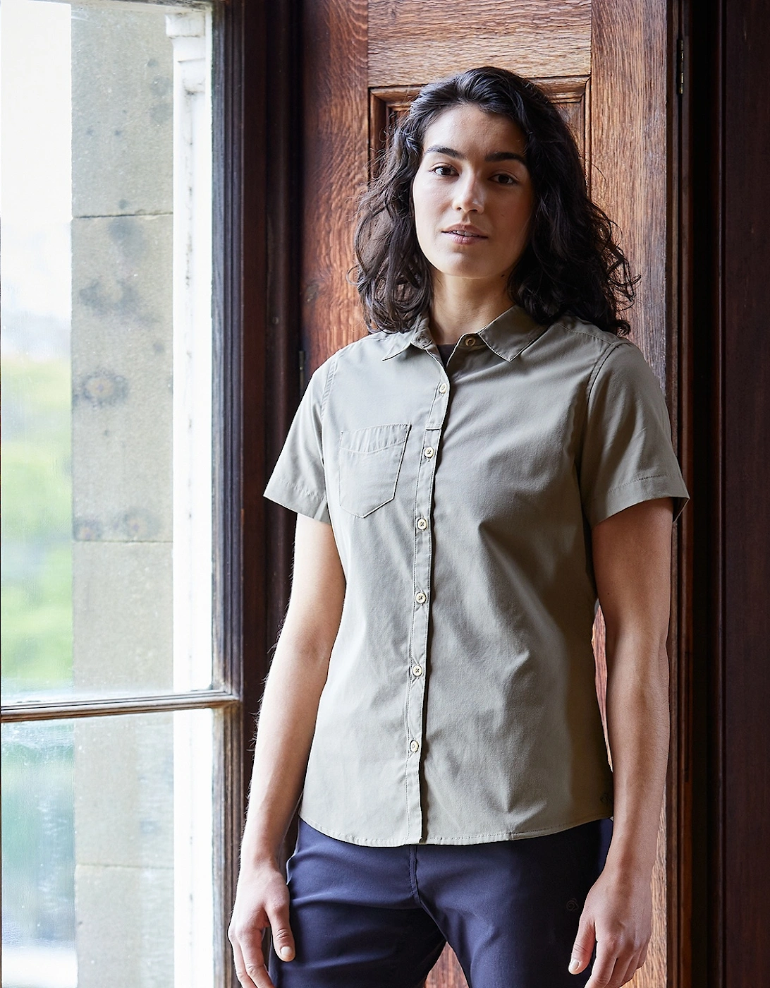 Womens/Ladies Expert Kiwi Short-Sleeved Shirt