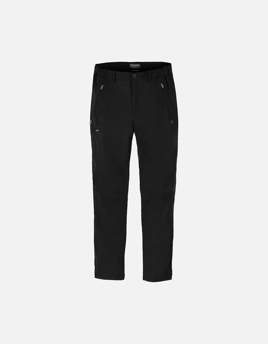 Men's Craghoppers Mens Kiwi Pro Stretch Cargo Trousers - Black - Size: 42S