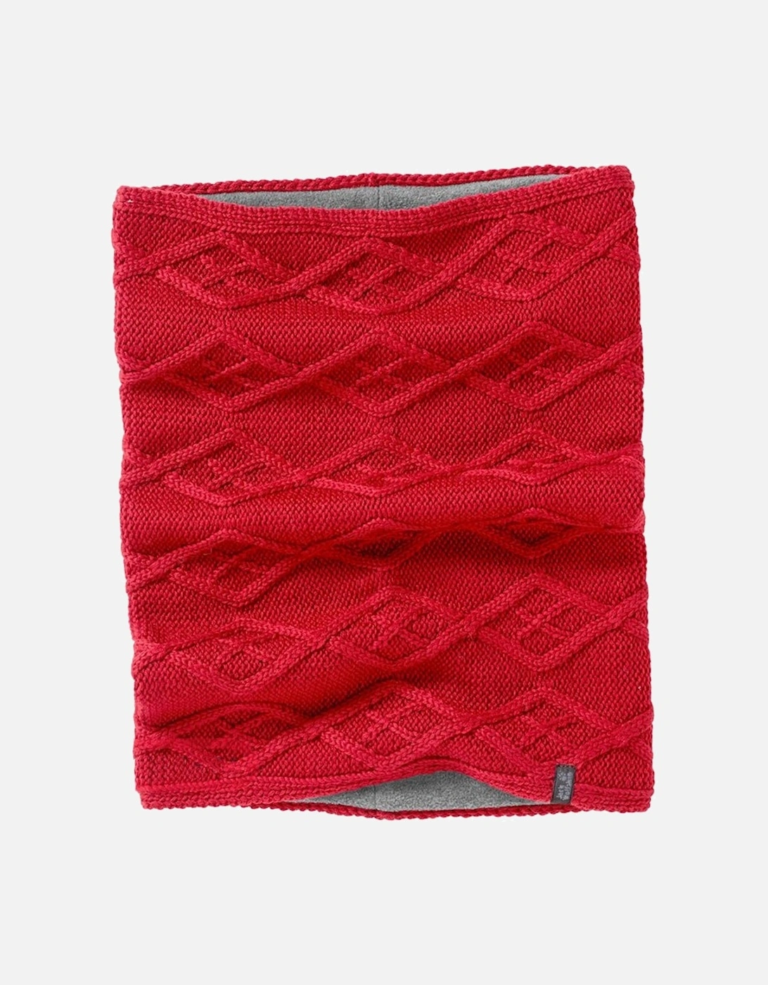 Jack Wolfskin Women's Red Plait Loop Snood In - Image 2