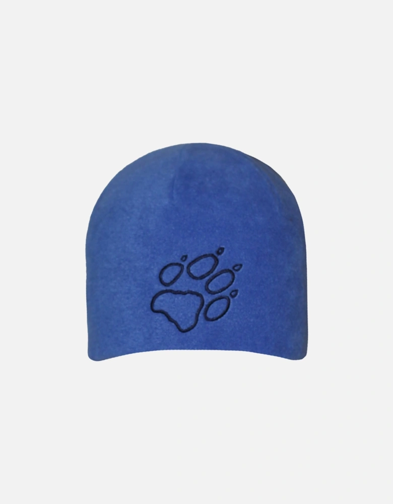 Childrens/Kids Paw Print Fleece Hat