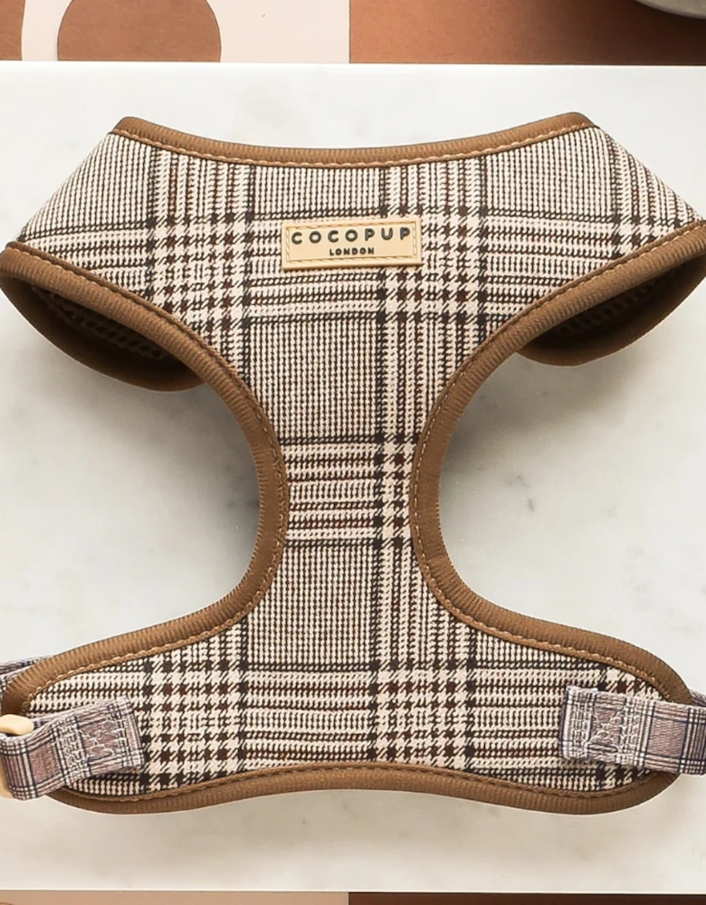 Pup Plaid Adjustable Neck Harness