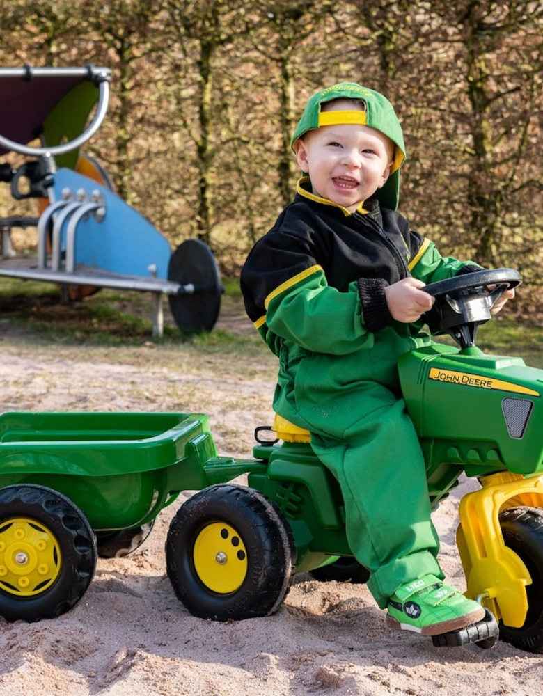 John Deere Trio Tractor with Electronic Steering Wheel & Trailer