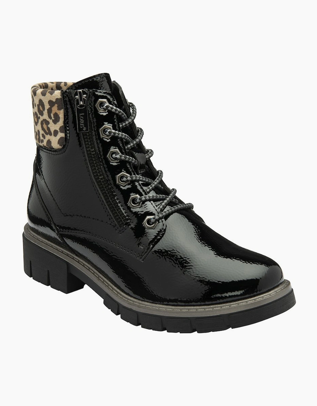 Lotus Women's Charleston Womens Ankle Boots - Black - Size: 6