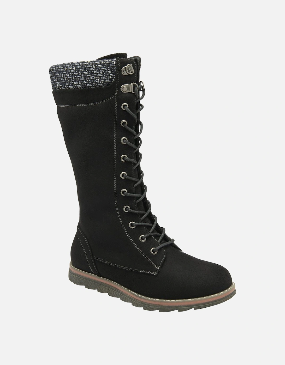 Lotus Women's Diego Womens Calf Boots - Black - Size: 5