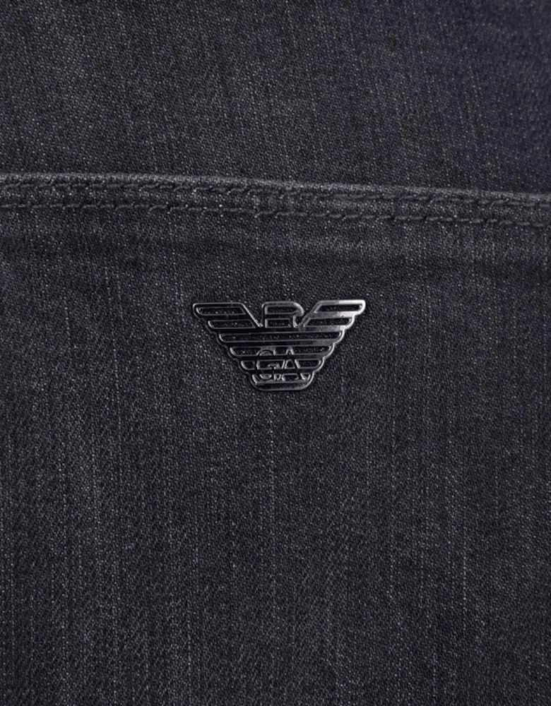 J06 Slim Fit Charoal Grey Denim Jeans