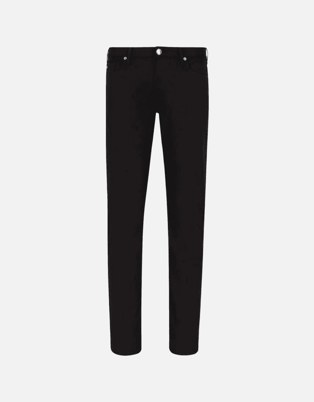 J06 Slim Fit Dark Blue Gabardine Jeans, 6 of 5