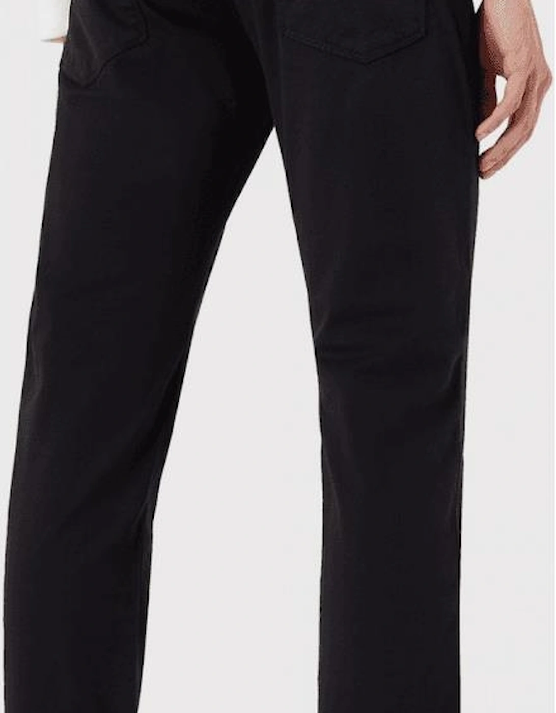 J06 Slim Fit Dark Blue Gabardine Jeans
