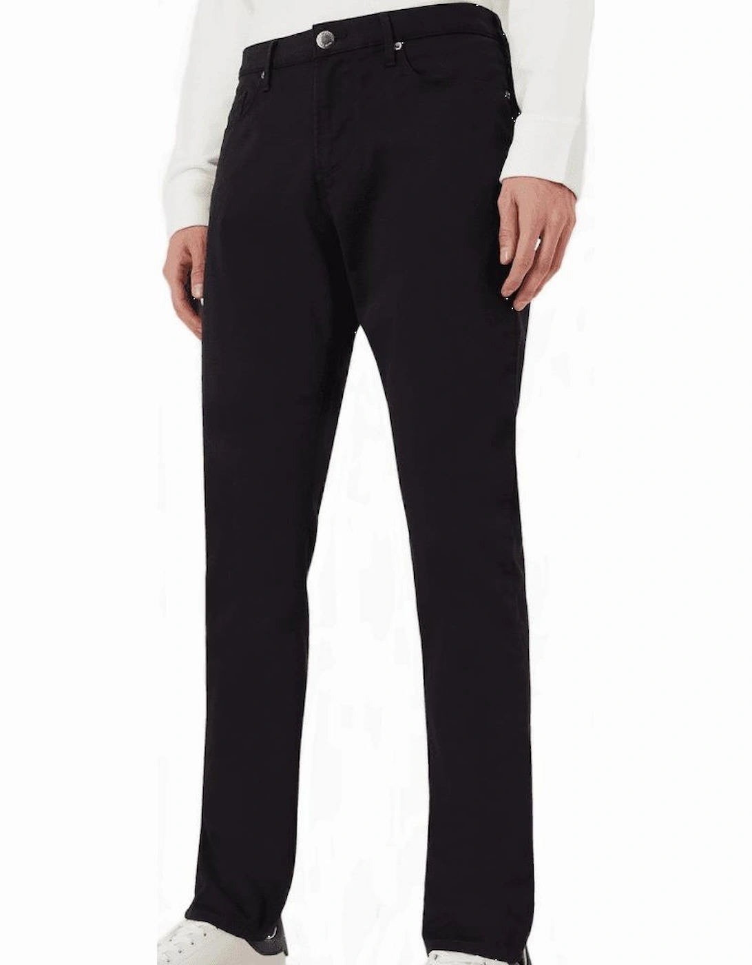 J06 Slim Fit Dark Blue Gabardine Jeans
