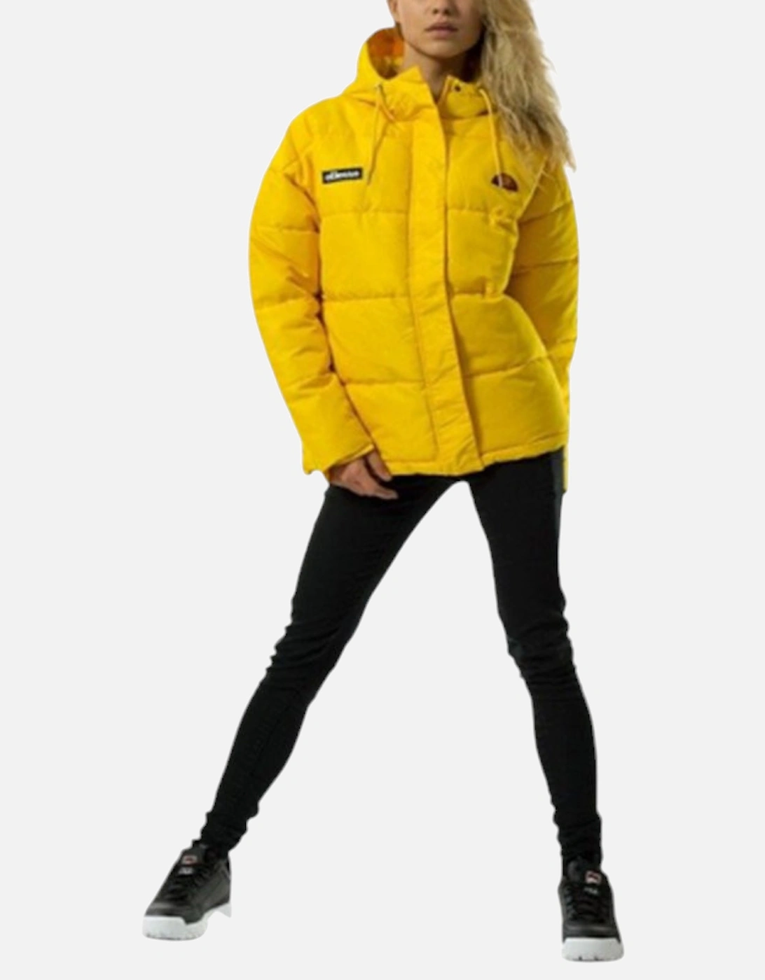 ELLESSE PEJO SGY05501 Womens Puffer Jacket Quilted Hooded Padded Winter Coat