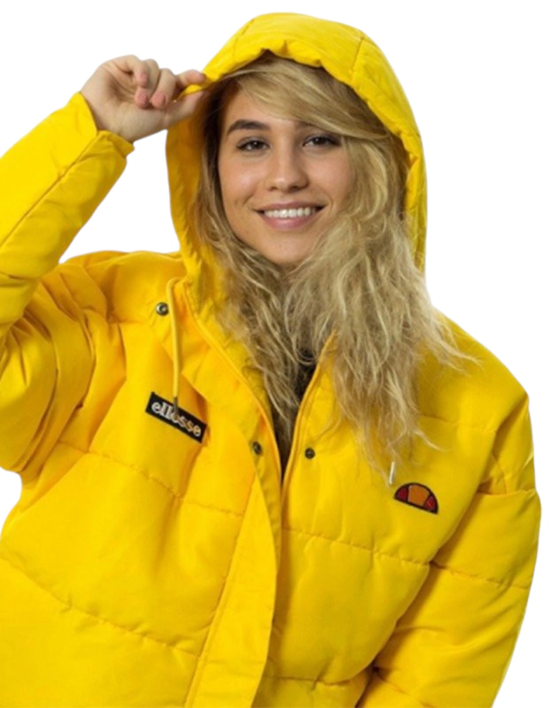 ELLESSE PEJO SGY05501 Womens Puffer Jacket Quilted Hooded Padded Winter Coat