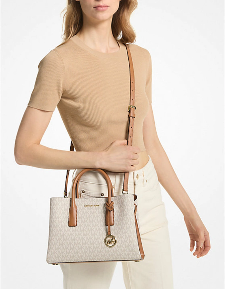 Ruthie Small Signature Logo Satchel