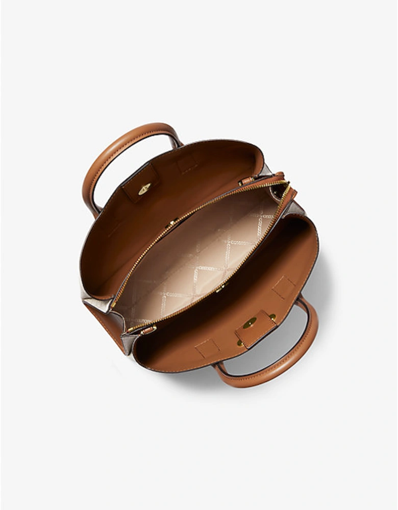 Ruthie Small Signature Logo Satchel