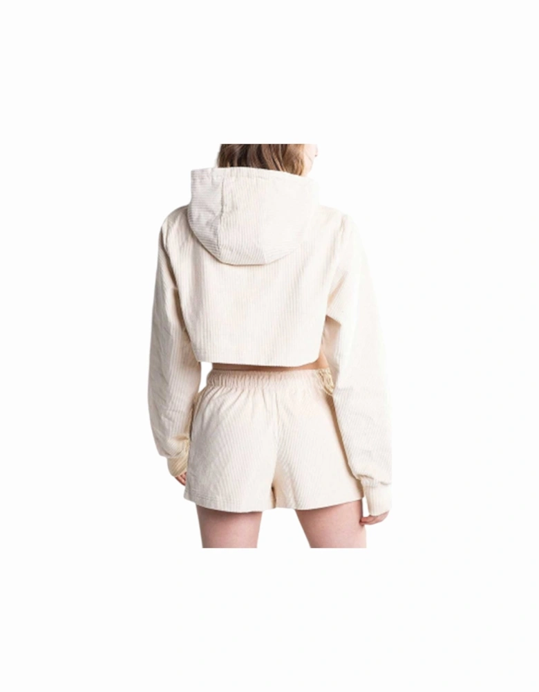 ELLESSE JASMINE SGA06287 Womens Cropped Hoodie Sweatshirt Tunic Top Cord Blouses