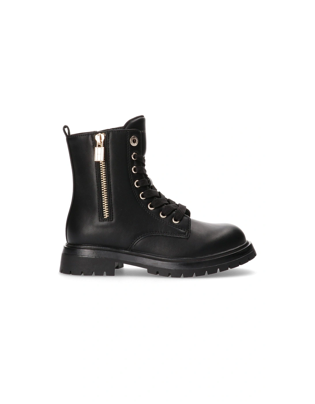 Girls Lace Up Boots - Black, 6 of 5