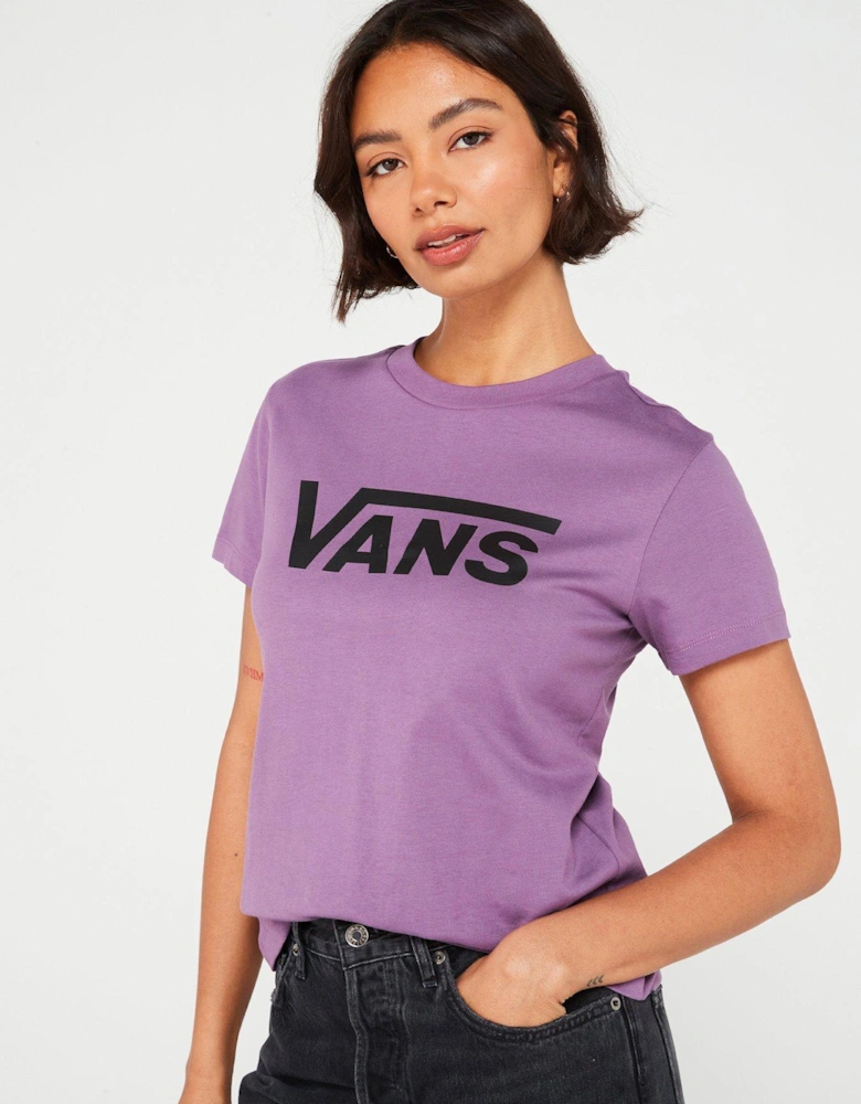 Women's Flying V Crew T-Shirt - Purple