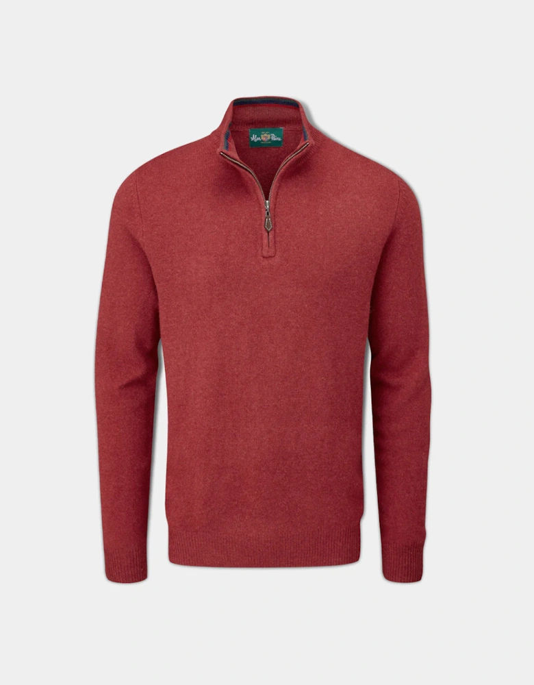 Men's Streetly 1/2 Zip Mock Neck Magma