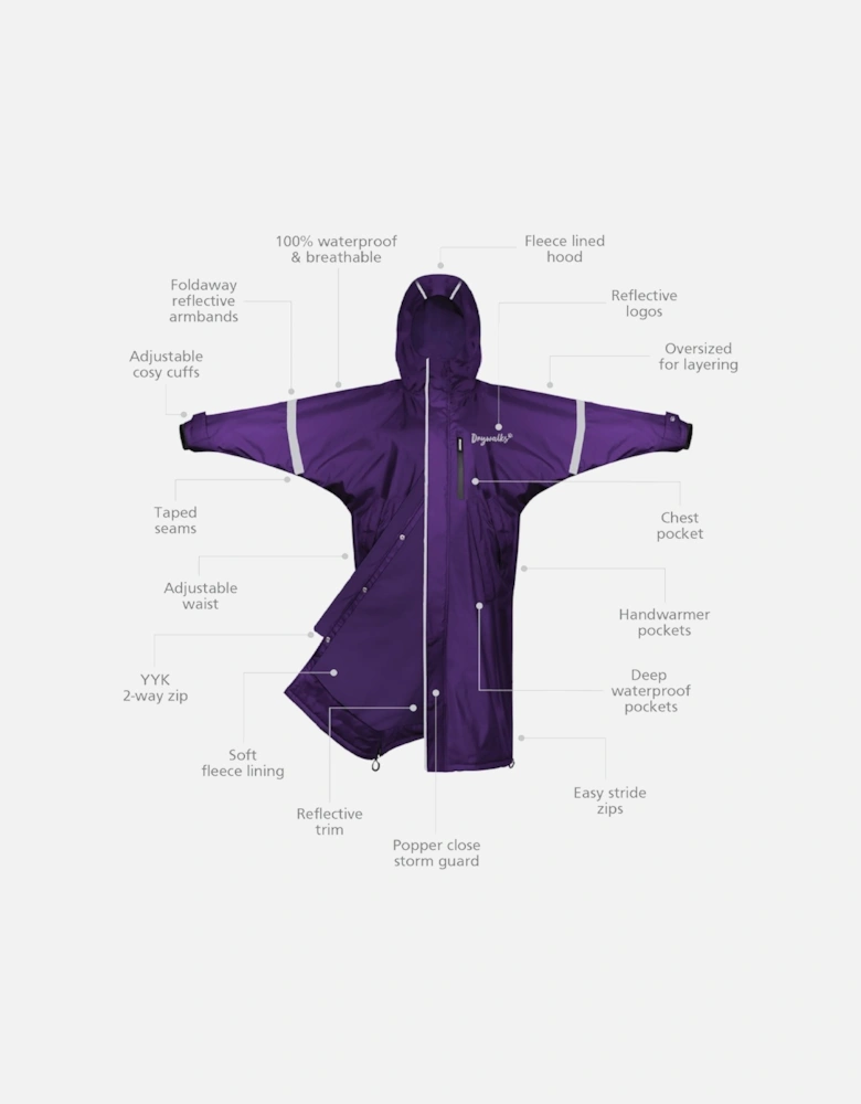 Drywalks All Seasons Coat Purple/Purple